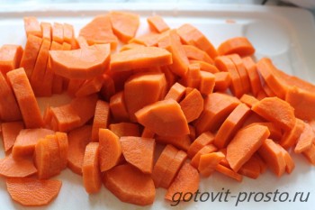 морковь с мясом