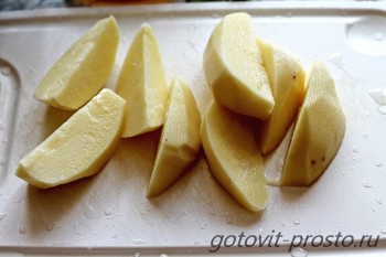 как резать картошку