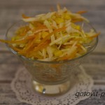 Заряд витаминов – рецепт салата с морковью и яблоком