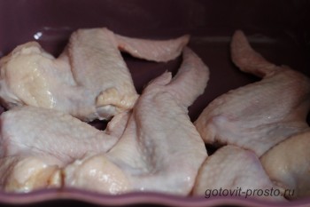 куриные крылышки в духовке рецепт