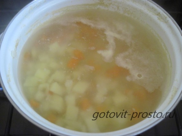 сырный суп из плавленых сырков