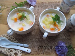Сырный суп – рецепт с плавленым сыром