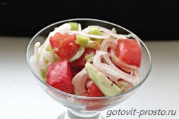 Легкий салат с огурцами – оптимальное овощное блюдо для лета